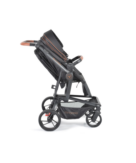 Комбинирана детска количка Ellada 2в1 черен