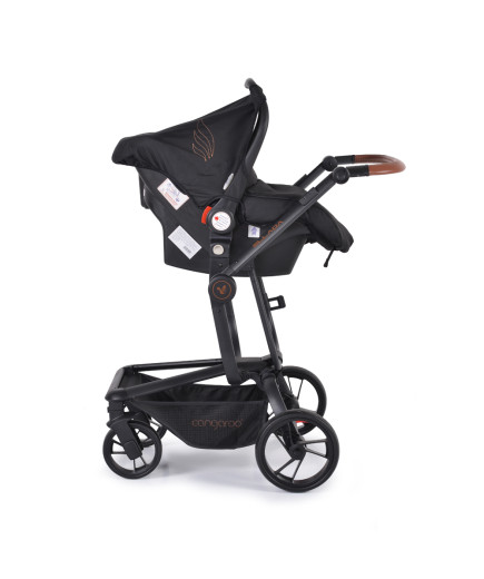 Комбинирана детска количка Ellada 2в1 черен