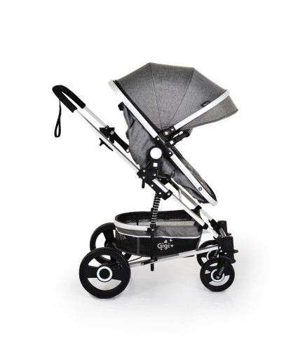 Комбинирана детска количка Gigi тъмносив