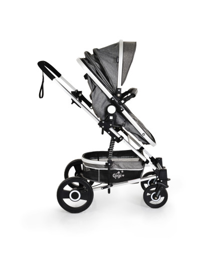 Комбинирана детска количка Gigi тъмносив
