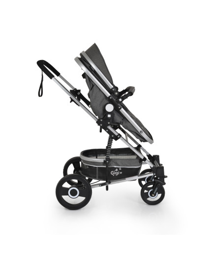 Комбинирана детска количка Gigi тъмносив