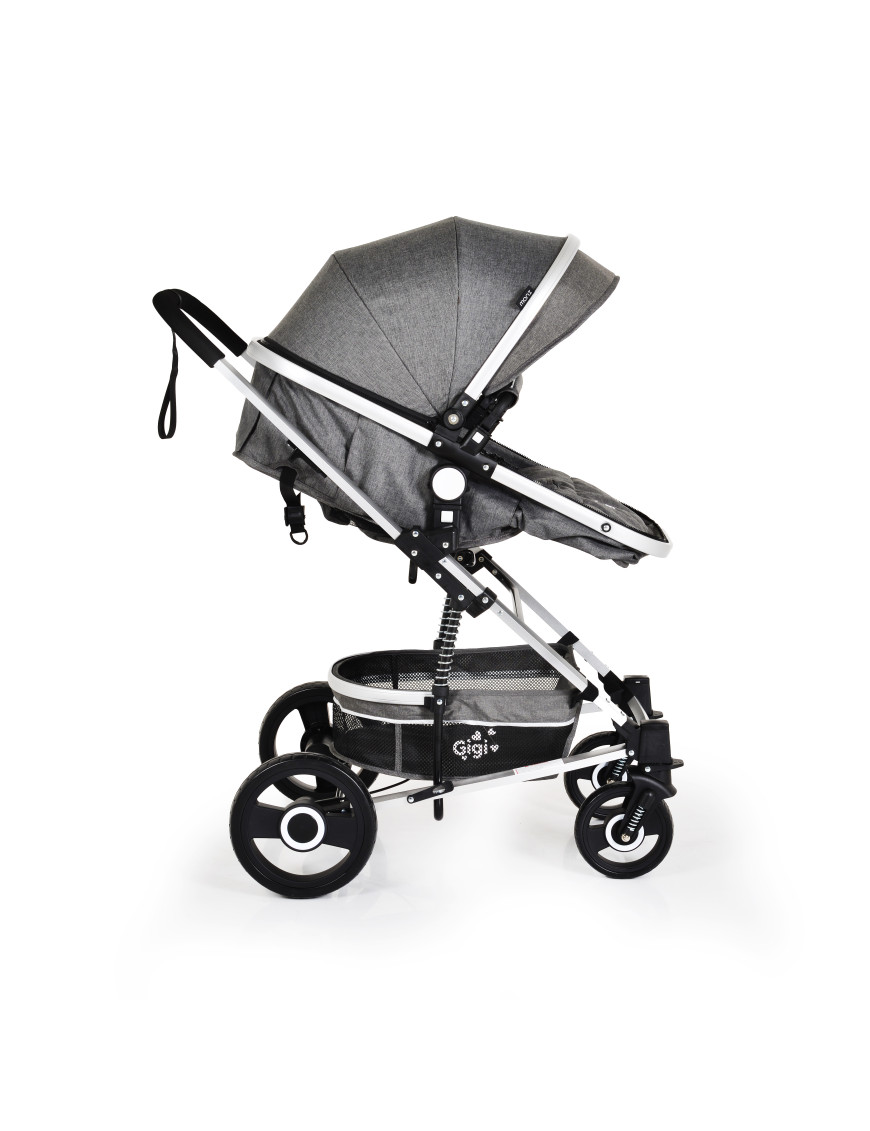 Комбинирана детска количка Gigi тъмносив