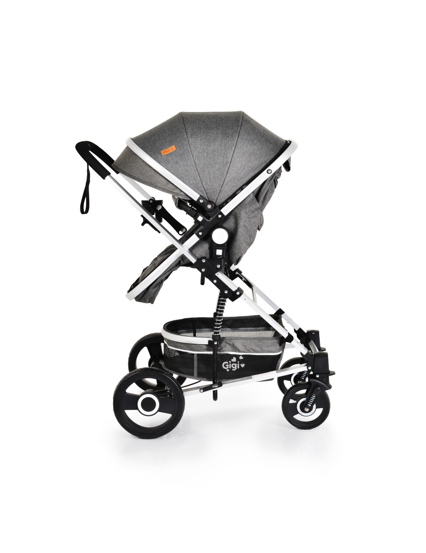 Комбинирана детска количка Gigi тъмносив