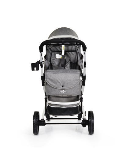 Комбинирана детска количка Gigi тъмносив