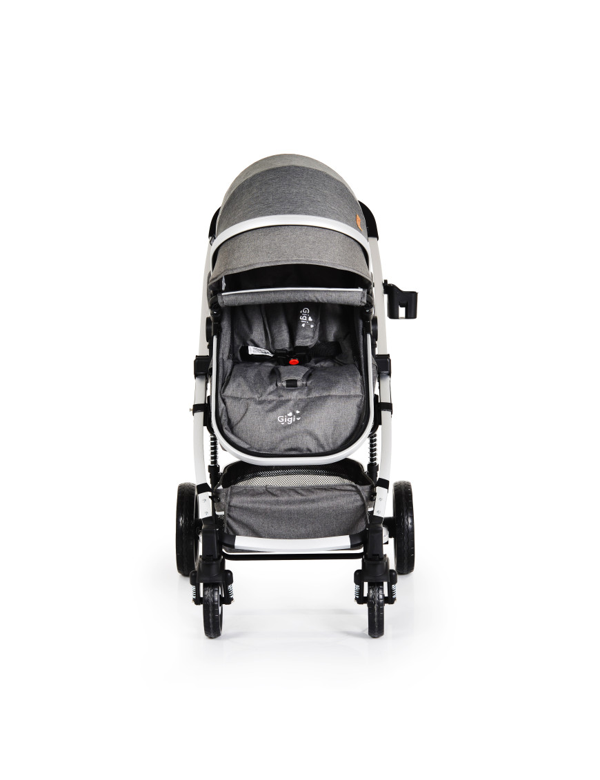 Комбинирана детска количка Gigi тъмносив