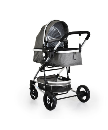 Комбинирана детска количка Gigi тъмносив