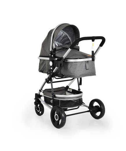 Комбинирана детска количка Gigi тъмносив