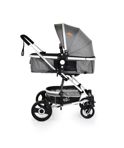 Комбинирана детска количка Gigi тъмносив