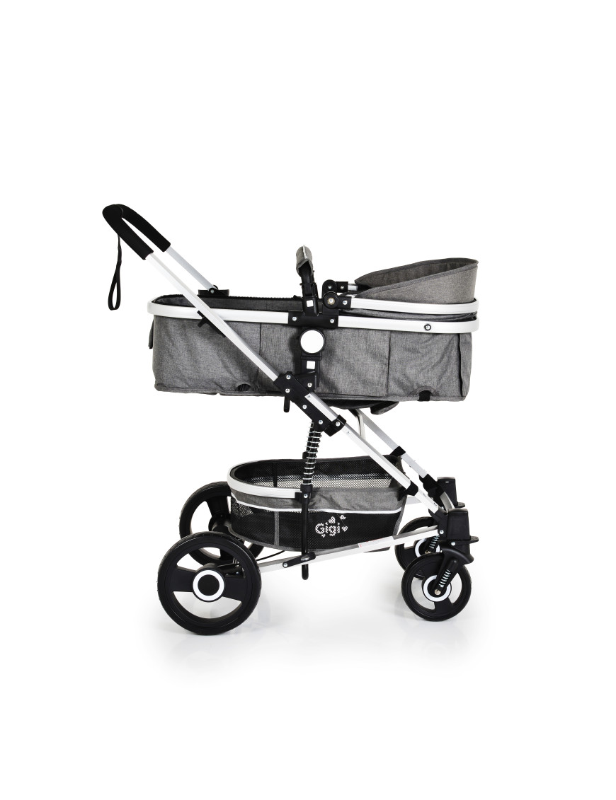 Комбинирана детска количка Gigi тъмносив