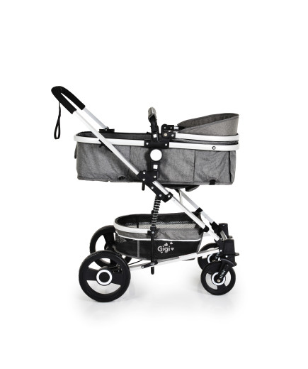 Комбинирана детска количка Gigi тъмносив