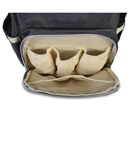 Чанта за аксесоари Amelia тъмносив