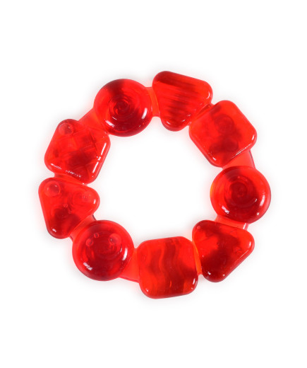 Чесалка за зъби Shapes T2136 червен