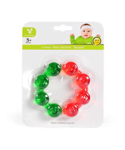 Чесалка за зъби Beads T1209 зелен