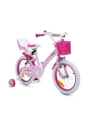 Детски велосипед 16 Puppy розов 2
