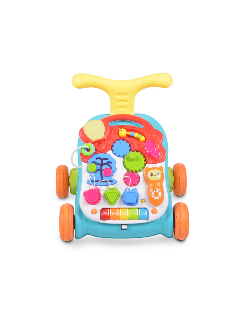 Играчка за прохождане Walker 2в1 N5218 оранжев