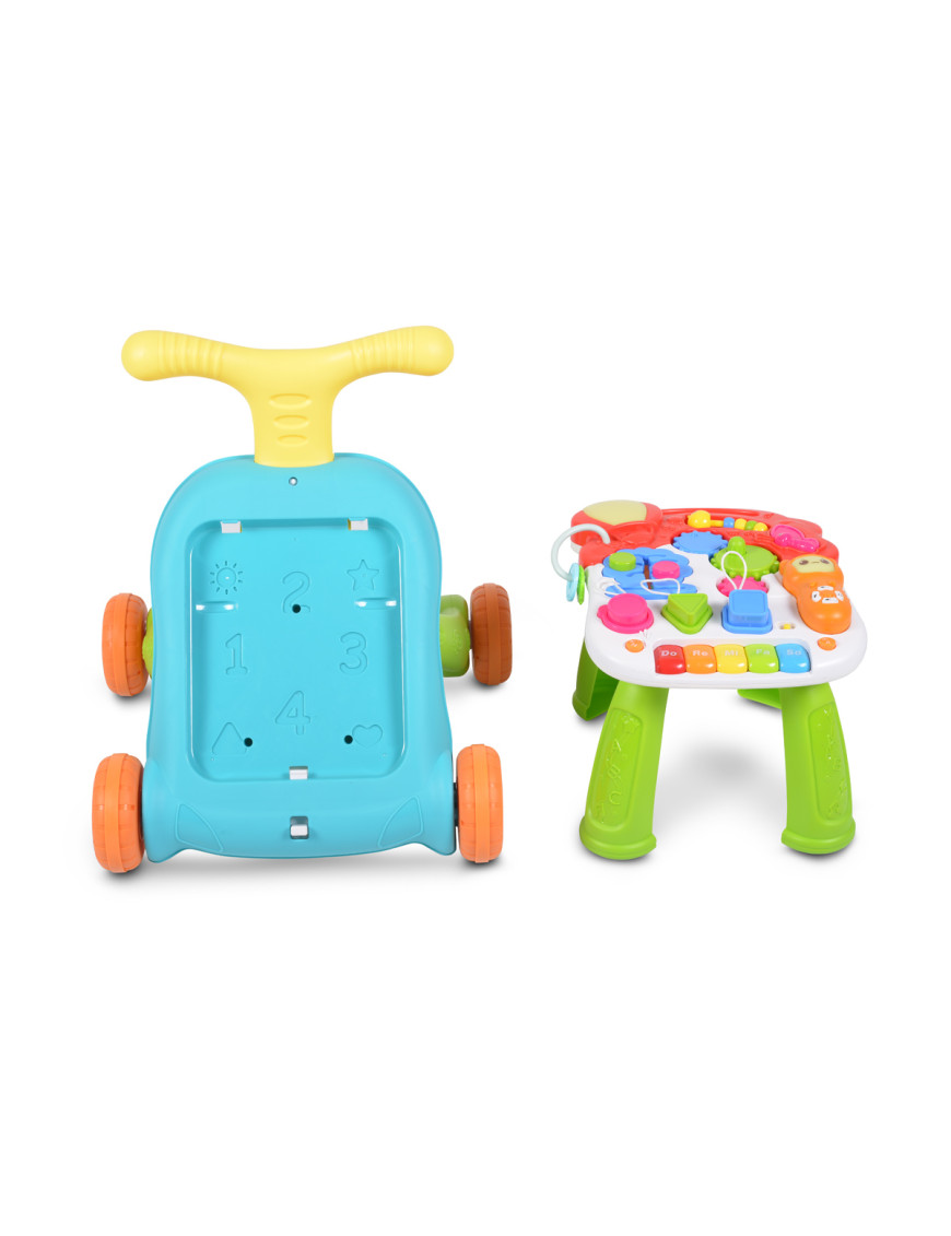 Играчка за прохождане Walker 2в1 N5218 оранжев