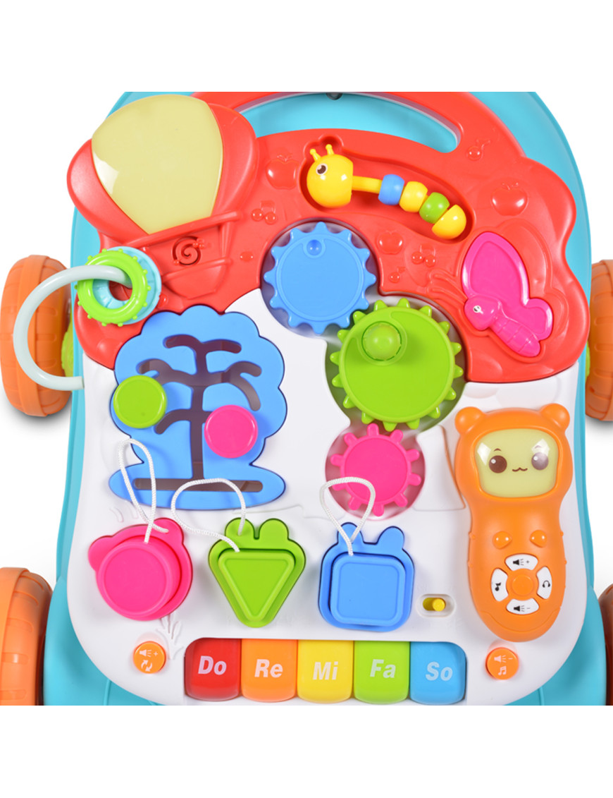 Играчка за прохождане Walker 2в1 N5218 оранжев