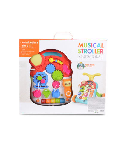 Играчка за прохождане Walker 2в1 N5218 оранжев