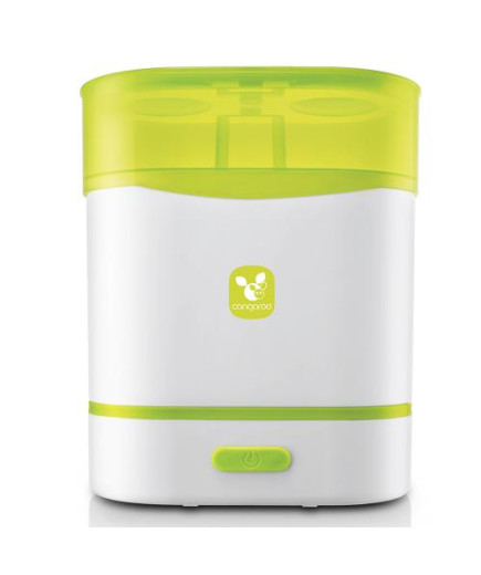 Електрически парен стерилизатор 3в1 зелен