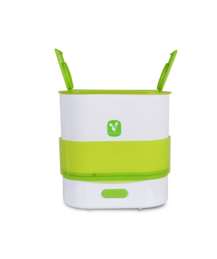Електрически парен стерилизатор 3в1 зелен