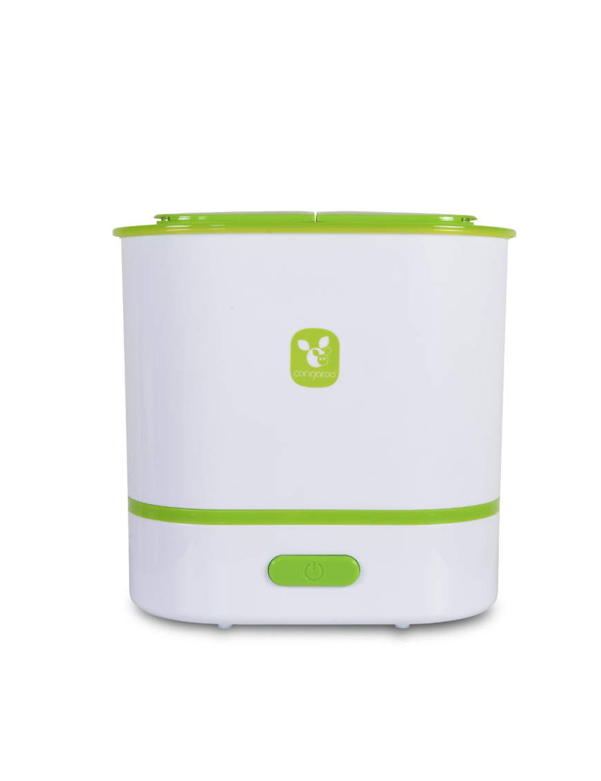 Електрически парен стерилизатор 3в1 зелен