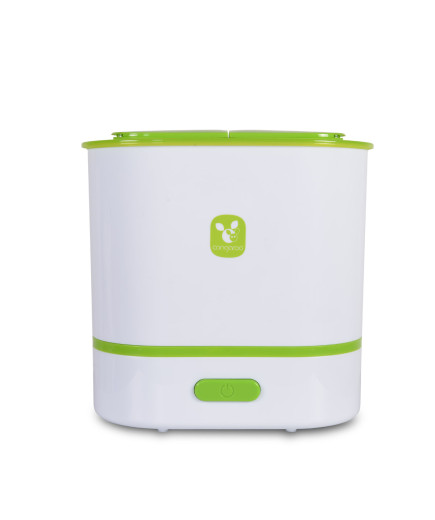 Електрически парен стерилизатор 3в1 зелен