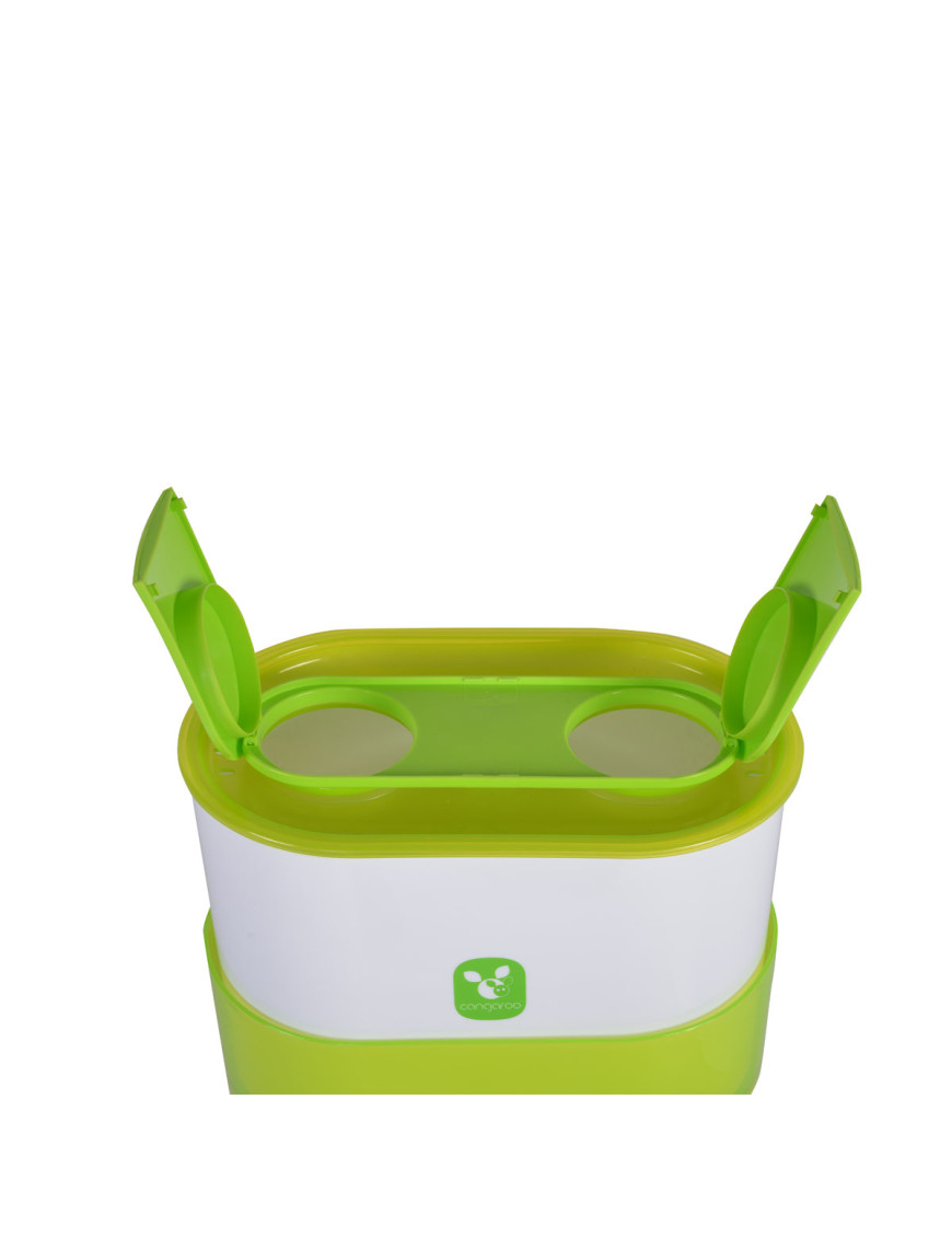 Електрически парен стерилизатор 3в1 зелен