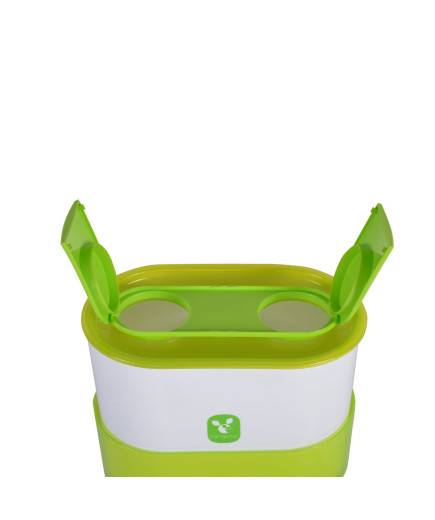 Електрически парен стерилизатор 3в1 зелен