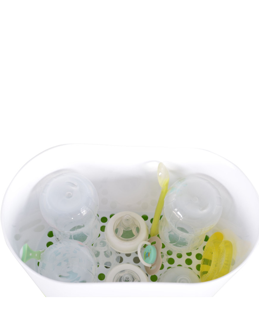 Електрически парен стерилизатор 3в1 зелен