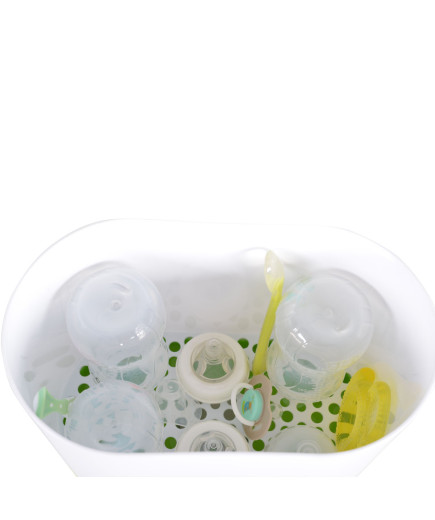 Електрически парен стерилизатор 3в1 зелен