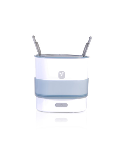 Електрически парен стерилизатор 3в1 сив