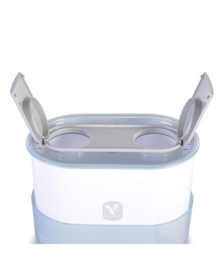 Електрически парен стерилизатор 3в1 сив