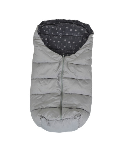 Термочувал за количка Cuddle сив