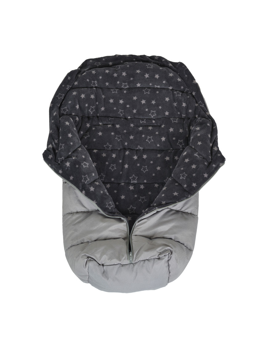 Термочувал за количка Cuddle сив