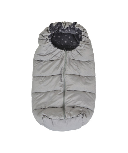 Термочувал за количка Cuddle сив