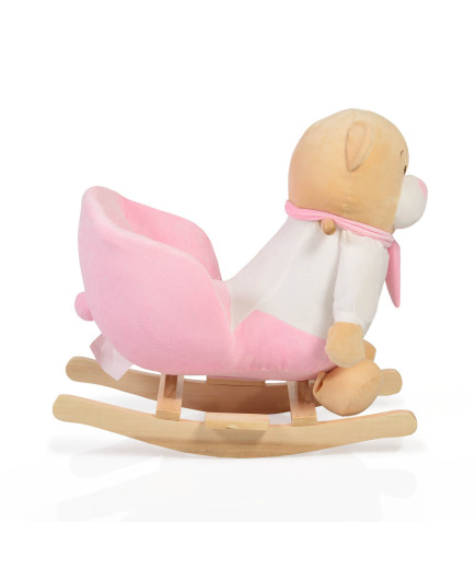 Люлка плюшена Bear розова