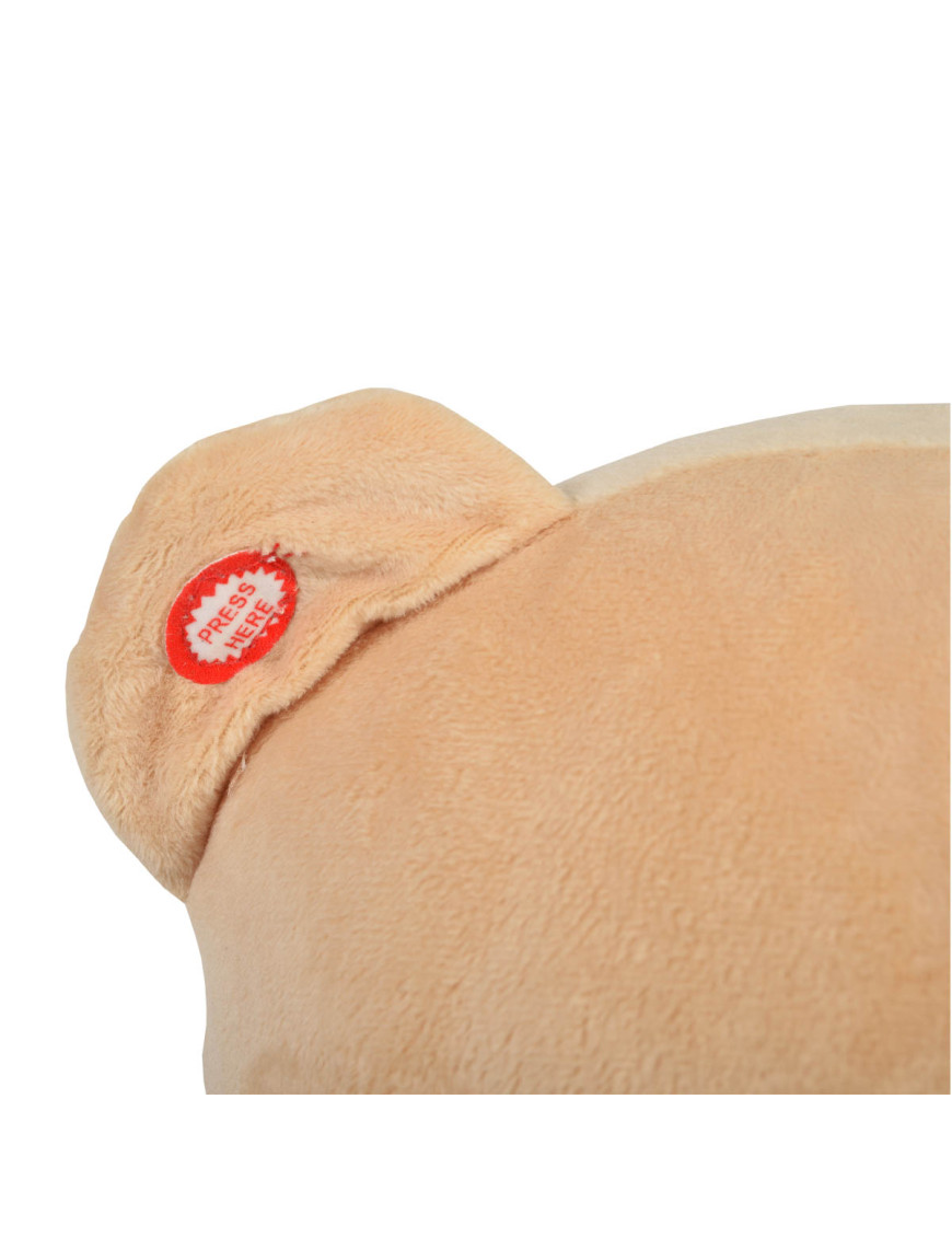 Люлка плюшена Bear розова