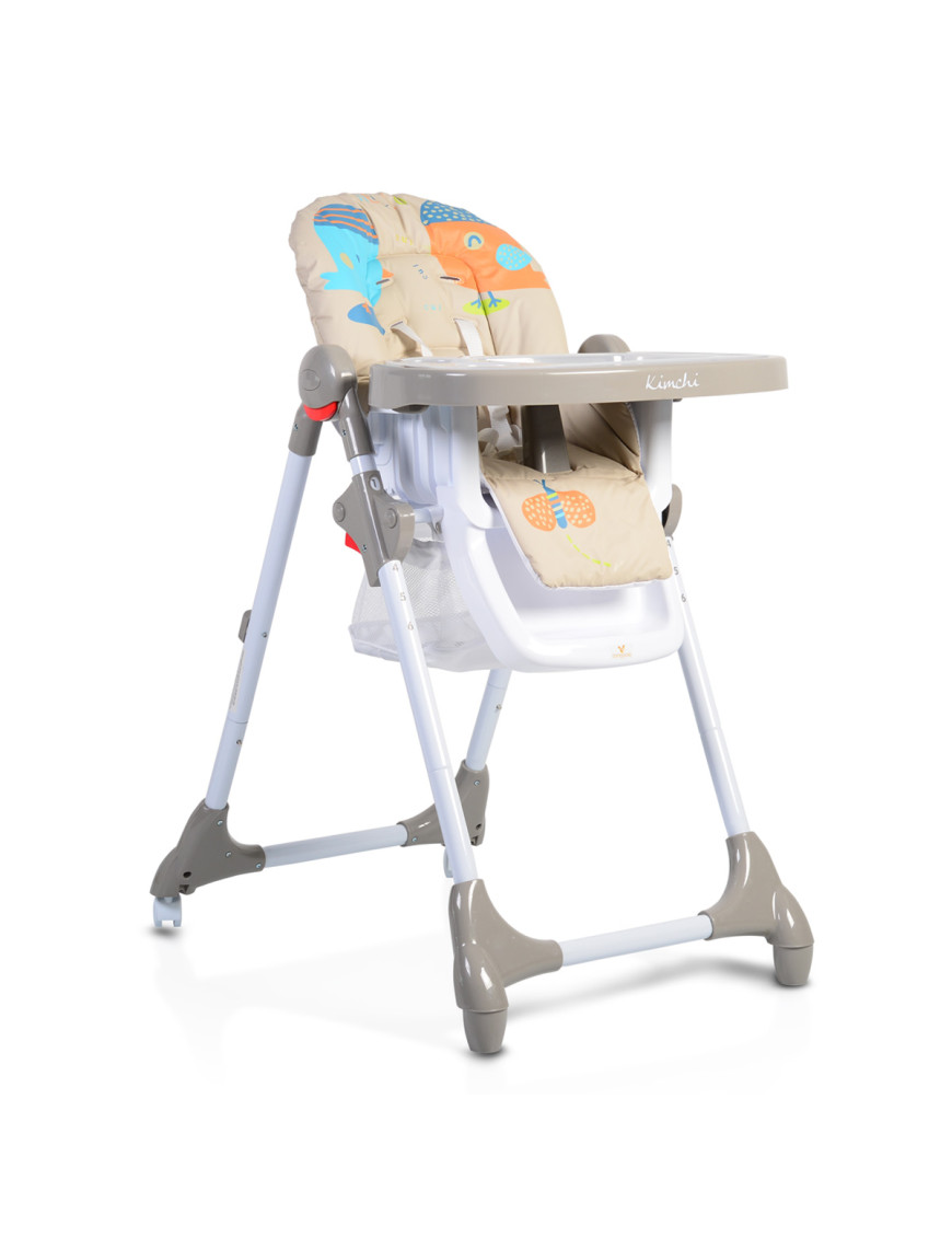 Детски стол за хранене Kimchi каки