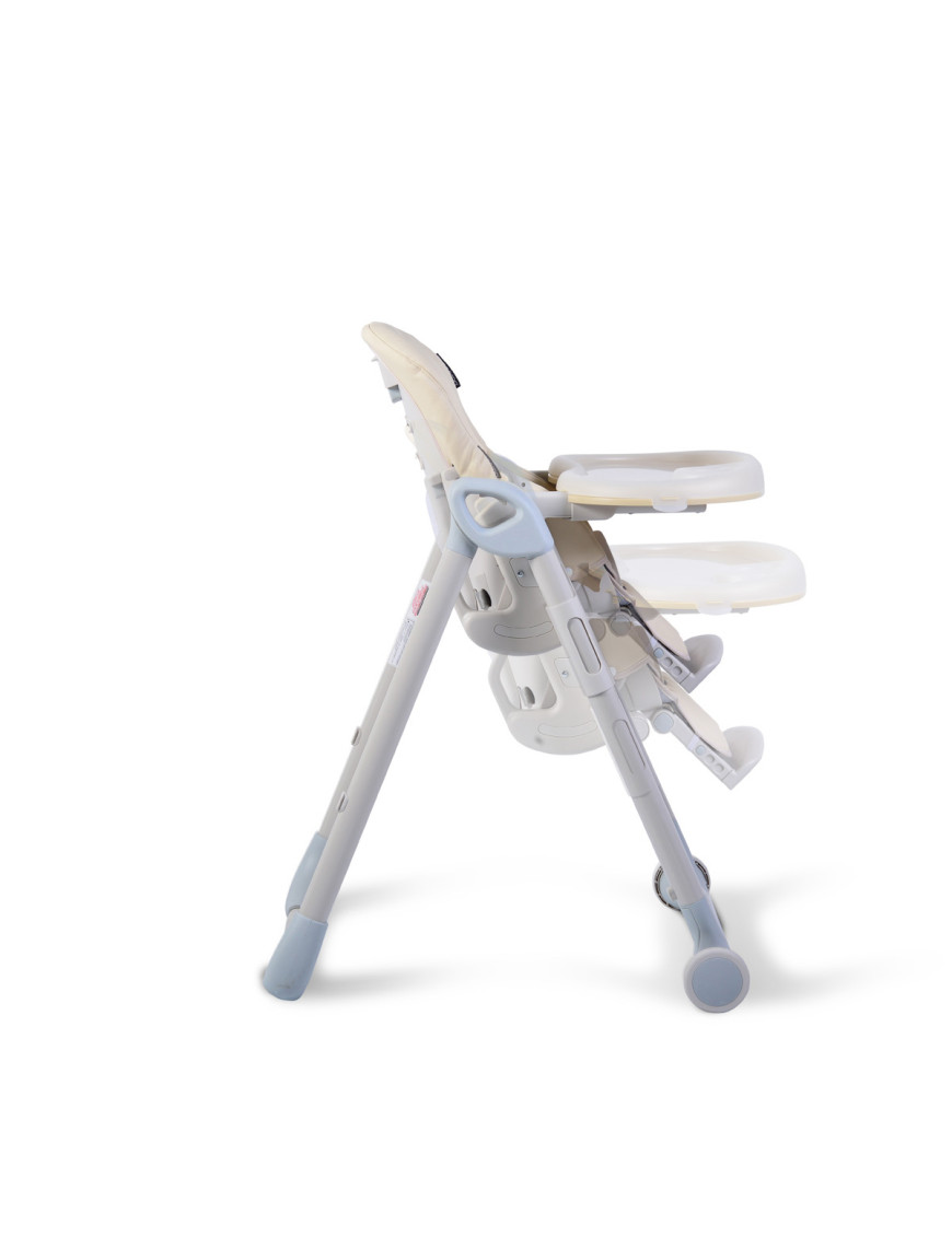 Детски стол за хранене I Eat бежов