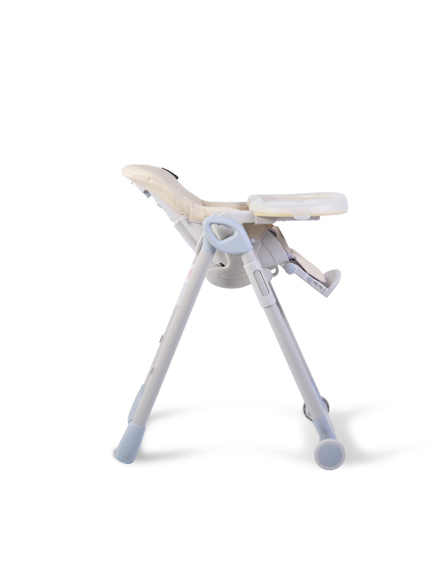 Детски стол за хранене I Eat бежов