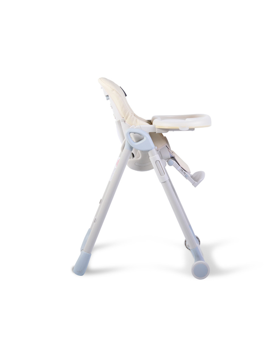 Детски стол за хранене I Eat бежов