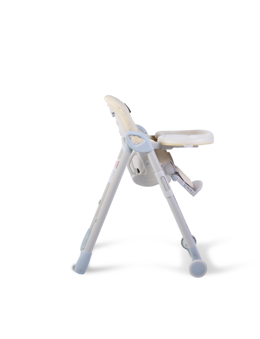 Детски стол за хранене I Eat бежов