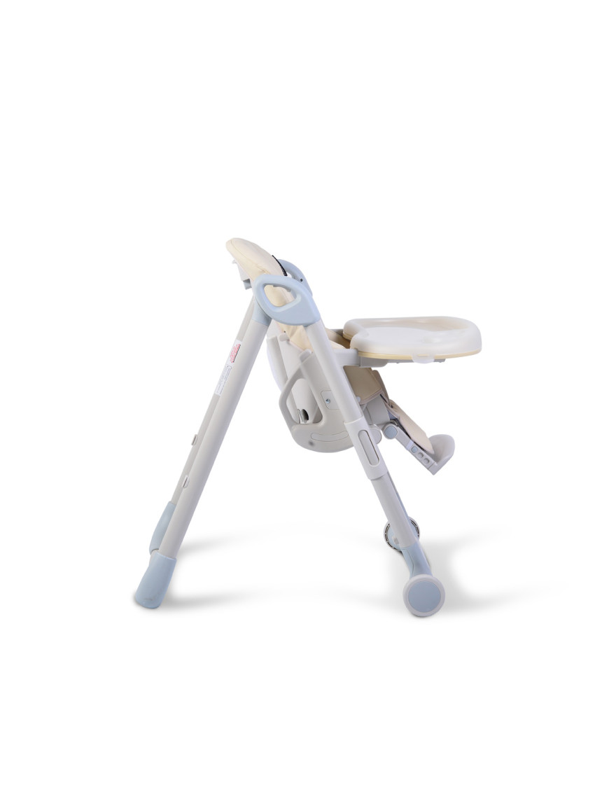 Детски стол за хранене I Eat бежов