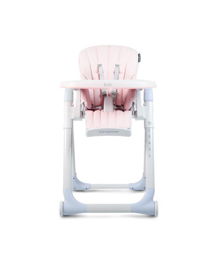 Детски стол за хранене I Eat розов