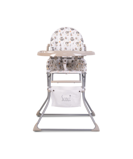 Детски стол за хранене Scaut  бежов