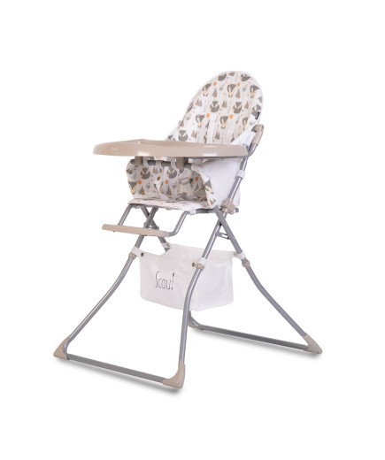 Детски стол за хранене Scaut  бежов