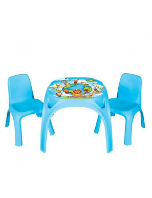 Маса King с 2 стола 03422 син