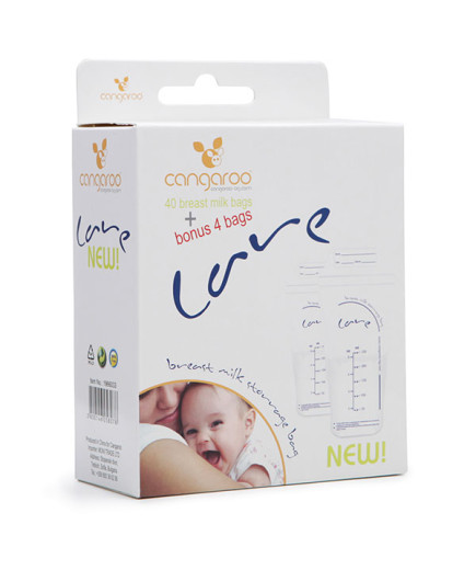 Пликове за съхранение на кърма Care