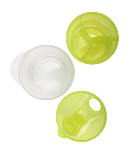 Контейнер за сухо мляко зелен