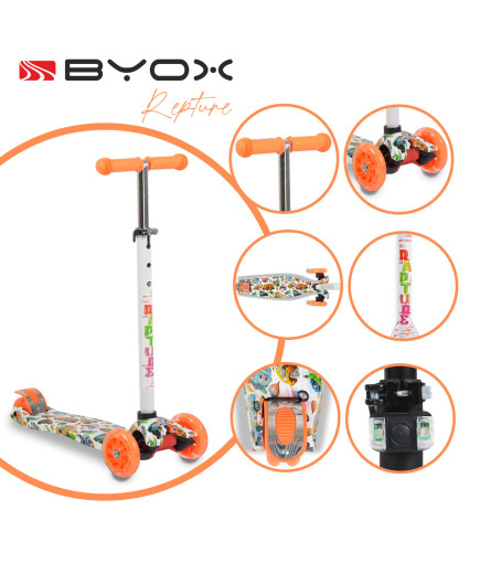 Тротинетка Rapture оранжев